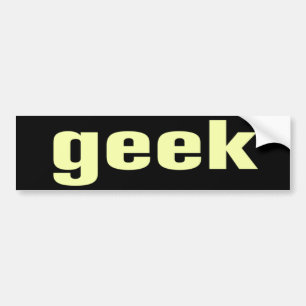 Autocollant De Voiture Adhésif pour pare-chocs de geek