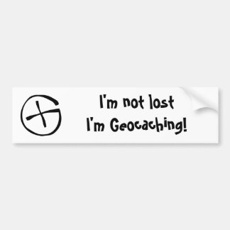 Autocollant De Voiture Adhésif pour pare-chocs de Geocaching