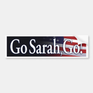 Autocollant De Voiture adhésif pour pare-chocs de go_sarah_go_Black