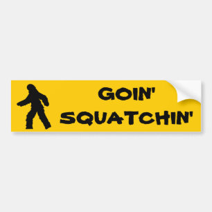 Autocollant De Voiture Adhésif pour pare-chocs de Goin Squatchin