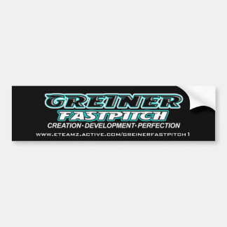 Autocollant De Voiture Adhésif pour pare-chocs de GREINER FASTPITCH
