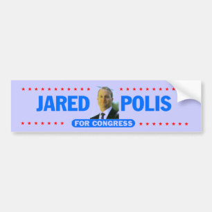Autocollant De Voiture Adhésif pour pare-chocs de Jared Polis