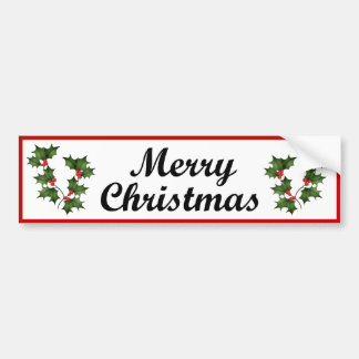 Autocollant De Voiture Adhésif pour pare-chocs de Joyeux Noël