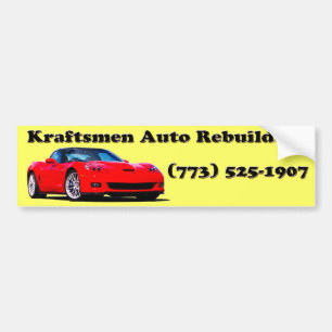 Autocollant De Voiture Adhésif pour pare-chocs de Kraftsmen