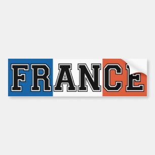 Autocollant De Voiture Adhésif pour pare-chocs de la France