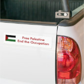 Autocollant De Voiture Adhésif pour pare-chocs de la Palestine (On Truck)