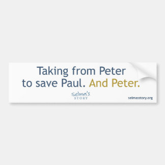 Autocollant De Voiture Adhésif pour pare-chocs de l'histoire de Selma