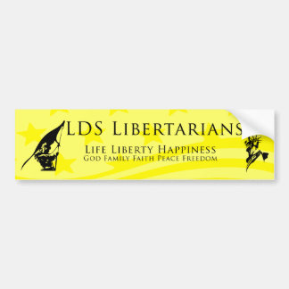 Autocollant De Voiture Adhésif pour pare-chocs de libertaires de LDS