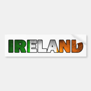 Autocollant De Voiture Adhésif pour pare-chocs de l'Irlande