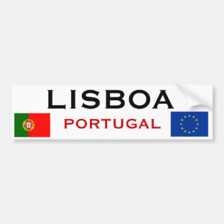 Autocollant De Voiture Adhésif pour pare-chocs de Lisboa*