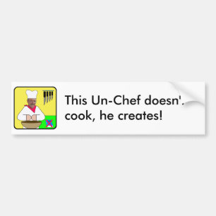 Autocollant De Voiture Adhésif pour pare-chocs de logo d'ONU-Chef