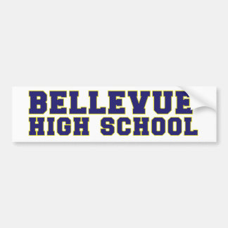 Autocollant De Voiture Adhésif pour pare-chocs de lycée de Bellevue