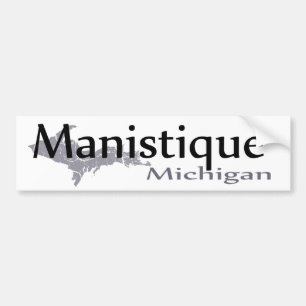 Autocollant De Voiture Adhésif pour pare-chocs de Manistique Michigan