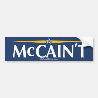 Autocollant De Voiture Adhésif pour pare-chocs de McCain't