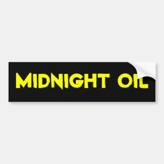 Autocollant De Voiture adhésif pour pare-chocs de minuit d'huile