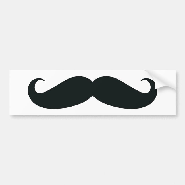 Autocollant De Voiture Adhésif pour pare-chocs de moustache (Devant)