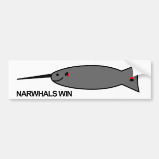 Autocollant De Voiture Adhésif pour pare-chocs de Narwhal