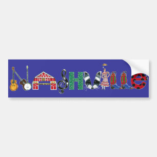 Autocollant De Voiture Adhésif pour pare-chocs de Nashville