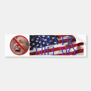Autocollant De Voiture Adhésif pour pare-chocs de #NEVERHILLARY