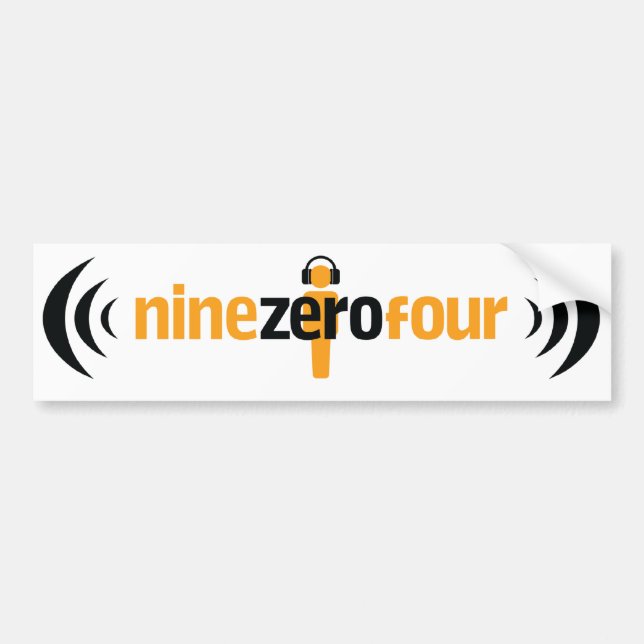 Autocollant De Voiture Adhésif pour pare-chocs de NineZeroFour (Devant)
