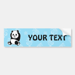 Autocollant De Voiture Adhésif pour pare-chocs de panda