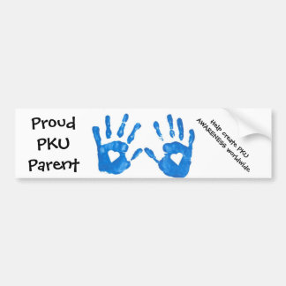 Autocollant De Voiture Adhésif pour pare-chocs de parent de PKU