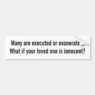 Autocollant De Voiture Adhésif pour pare-chocs de peine de mort et