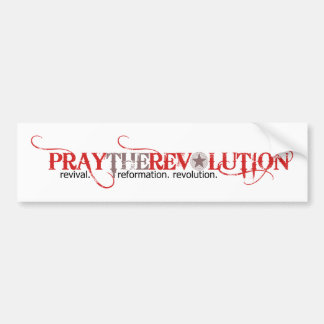 Autocollant De Voiture Adhésif pour pare-chocs de PRAYTHEREVOLUTION