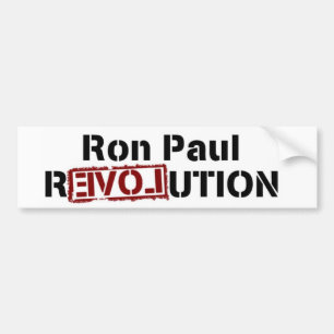 Autocollant De Voiture Adhésif pour pare-chocs de révolution de Ron Pau