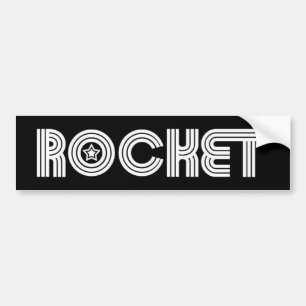 Autocollant De Voiture Adhésif pour pare-chocs de Rocket