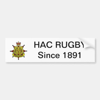 Autocollant De Voiture Adhésif pour pare-chocs de rugby de HAC