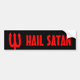 Autocollant De Voiture Adhésif pour pare-chocs de Satan de grêle avec l