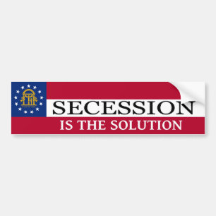 Autocollant De Voiture Adhésif pour pare-chocs de secession de la Géorg