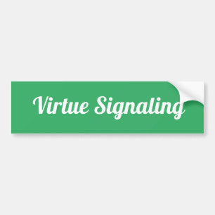 Autocollant De Voiture Adhésif pour pare-chocs de signalisation de vertu
