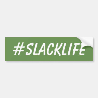 Autocollant De Voiture Adhésif pour pare-chocs de #SLACKLIFE