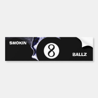 Autocollant De Voiture Adhésif pour pare-chocs de Smokin 8 Ballz