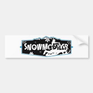 Autocollant De Voiture Adhésif pour pare-chocs de SNowmobiler
