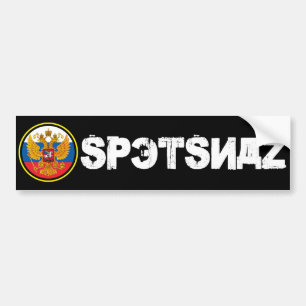 Autocollant De Voiture Adhésif pour pare-chocs de Spetsnaz