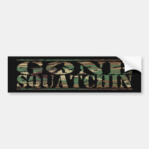 Autocollant De Voiture Adhésif pour pare-chocs de Squatchin allé par Ca