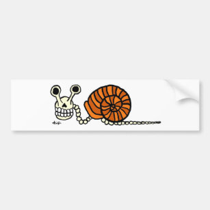 Stickers Vinyle Escargot Turbo Fatigué - Lot De 2 | Décalcomanie Drôle Pour Voiture, Moto, Casque
