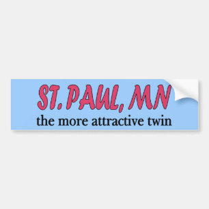 Autocollant De Voiture Adhésif pour pare-chocs de St Paul Minnesota