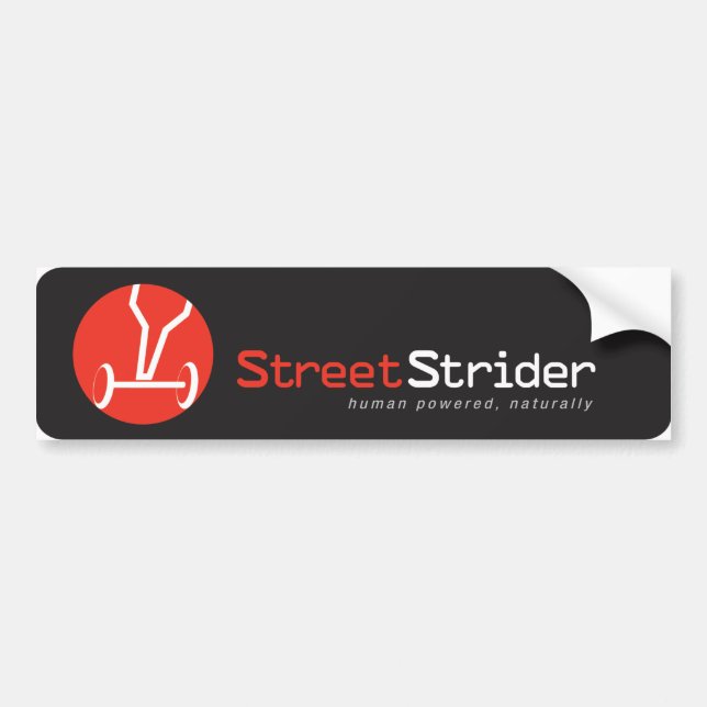 Autocollant De Voiture Adhésif pour pare-chocs de Streetstrider (Devant)