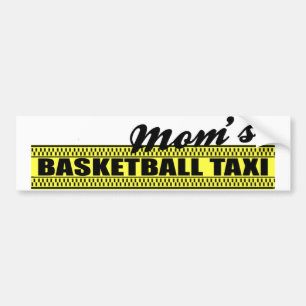 Autocollant De Voiture Adhésif pour pare-chocs de taxi du basket-ball de