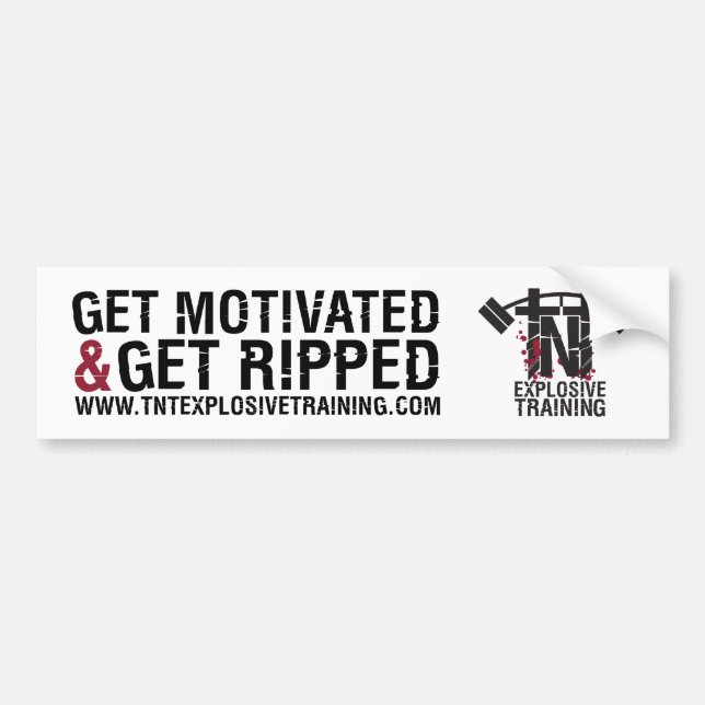 AUTOCOLLANT DE VOITURE ADHÉSIF POUR PARE-CHOCS DE TNT (Devant)