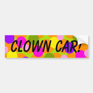 Autocollant De Voiture Adhésif pour pare-chocs de voiture de clown de