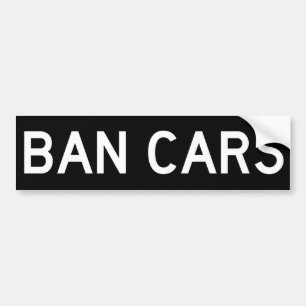 Autocollant De Voiture Adhésif pour pare-chocs de VOITURES d'INTERDICTIO