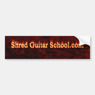Autocollant De Voiture Adhésif pour pare-chocs d'école de guitare de