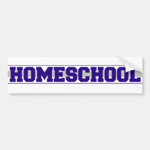 Autocollant De Voiture Adhésif pour pare-chocs d'esprit de Homeschool