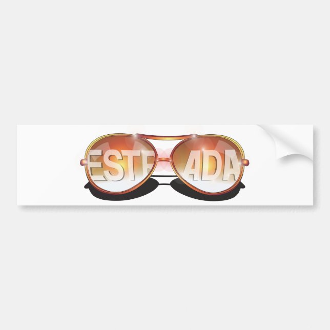 Autocollant De Voiture Adhésif pour pare-chocs d'Estrada (Devant)