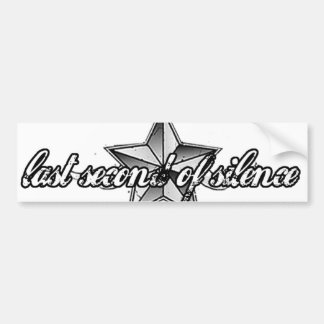 AUTOCOLLANT DE VOITURE ADHÉSIF POUR PARE-CHOCS D'ÉTOILE DE LSOS